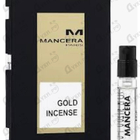 Отзывы Mancera Gold Incense