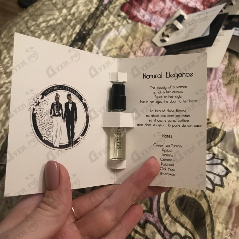 Отзыв State of Mind Natural Elegance Духи Natural Elegance от State of Mind