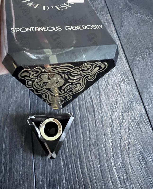 Парфюмерия Spontaneous Generosity от State of Mind