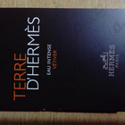 Отзыв Hermes Terre D'hermes Eau Intense Vetiver