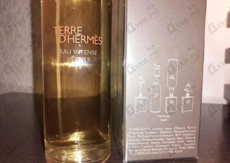Парфюмерия Hermes Terre D'hermes Eau Intense Vetiver Парфюмерия Terre D'hermes Eau Intense Vetiver от Hermes