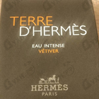 Отзывы Hermes Terre D'hermes Eau Intense Vetiver