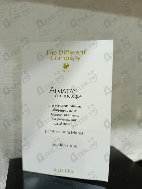 Духи Adjatay от The Different Company