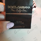 Отзыв Dolce & Gabbana The Only One