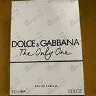 Духи The Only One от Dolce & Gabbana