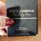 Отзыв Dolce & Gabbana The Only One