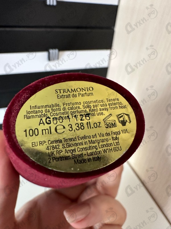 Духи V Canto Stramonio Парфюмерия Stramonio от V Canto