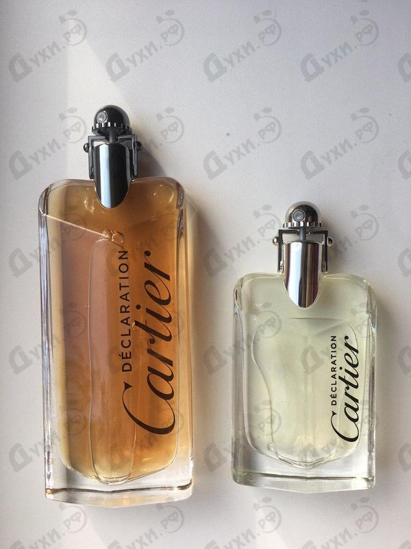 Cartier declaration clearance parfum tester