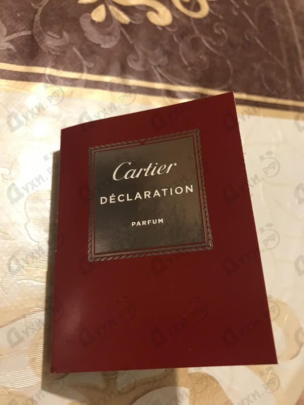 Парфюмерия Declaration Parfum от Cartier
