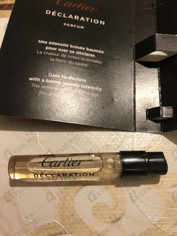 Духи Declaration Parfum от Cartier