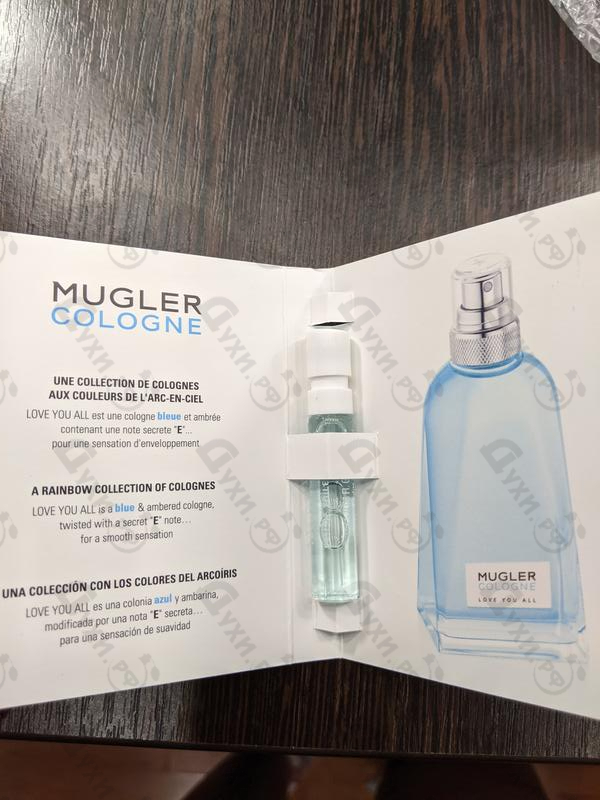 Парфюмерия Cologne Love You All от Thierry Mugler