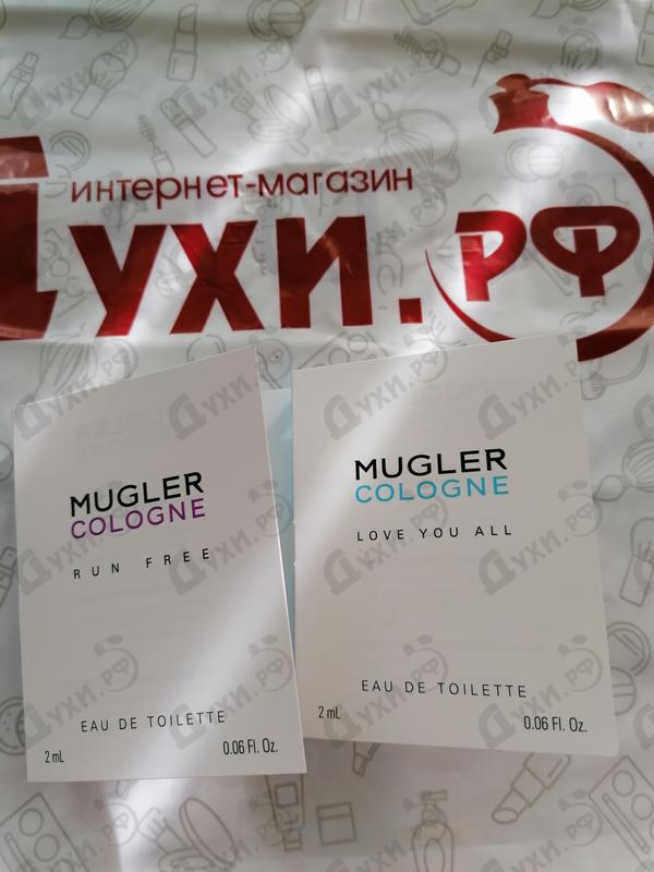 Парфюмерия Cologne Run Free от Thierry Mugler