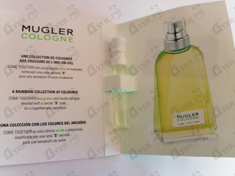 Духи Thierry Mugler Mugler Cologne Come Together Парфюмерия Mugler Cologne Come Together от Thierry Mugler
