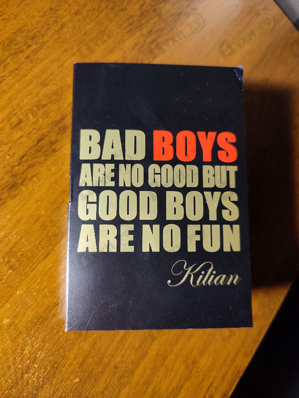 Отзывы Kilian Bad Boys Are No Good But Good Boys Are No Fun