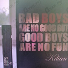 Отзыв Kilian Bad Boys Are No Good But Good Boys Are No Fun