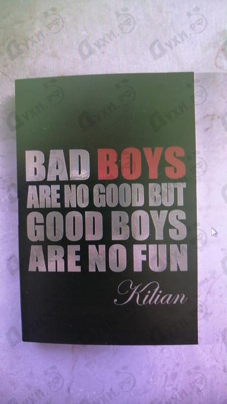 Купить Bad Boys Are No Good But Good Boys Are No Fun от Kilian