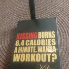 Духи Kissing Burns 6.4 Calories An Minute. Wanna Work Out? от Kilian