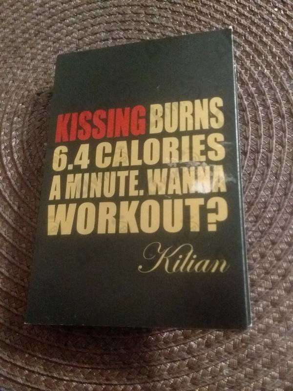 Парфюмерия Kissing Burns 6.4 Calories An Minute. Wanna Work Out? от Kilian