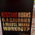 Духи Kissing Burns 6.4 Calories An Minute. Wanna Work Out? от Kilian