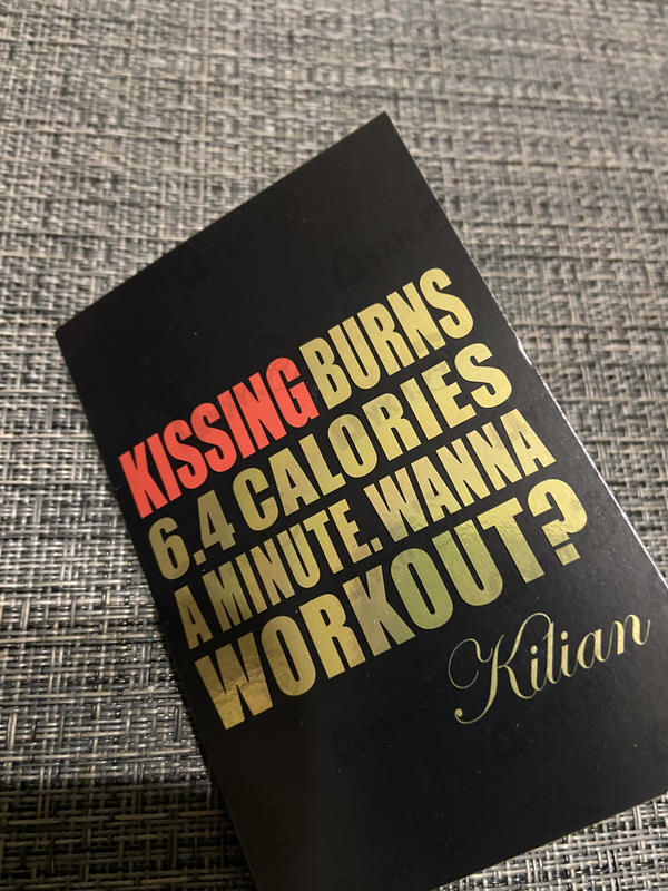 Парфюмерия Kissing Burns 6.4 Calories An Minute. Wanna Work Out? от Kilian