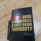 Отзывы Kilian Kissing Burns 6.4 Calories An Minute. Wanna Work Out?