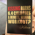 Духи Kissing Burns 6.4 Calories An Minute. Wanna Work Out? от Kilian