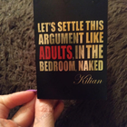 Отзыв Kilian Let's Settle This Argument Like Adults, In The Bedroom, Naked