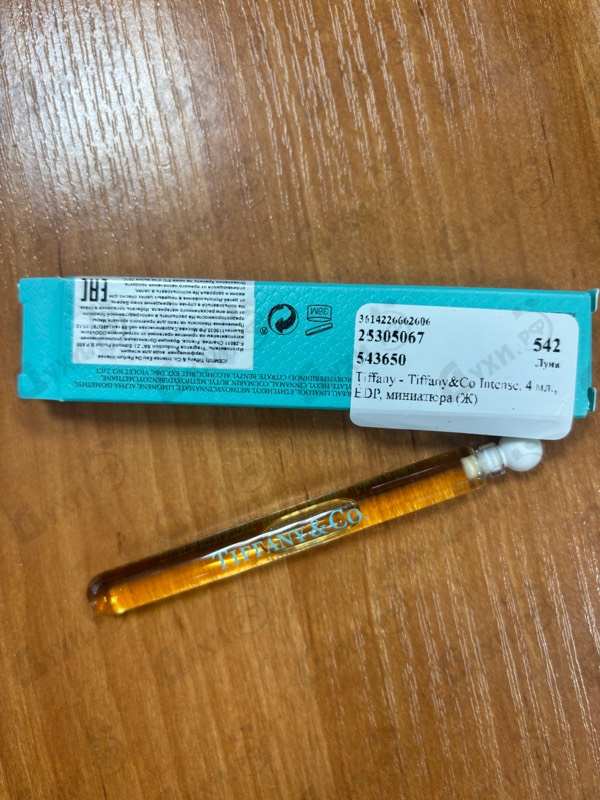 Духи Tiffany&Co Intense от Tiffany