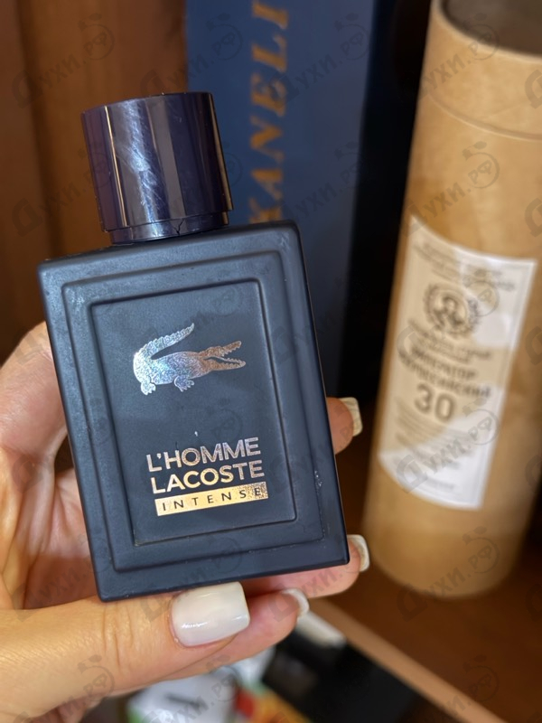 Парфюмерия Lacoste L'homme Intense