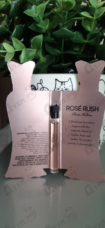 Парфюмерия Rose Rush от Paris Hilton