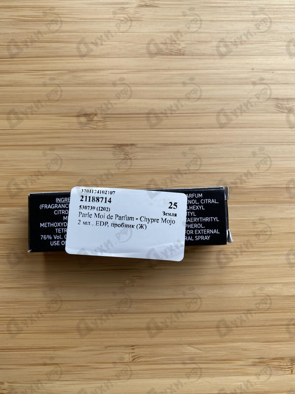 Парфюмерия Parle Moi de Parfum Chypre Mojo