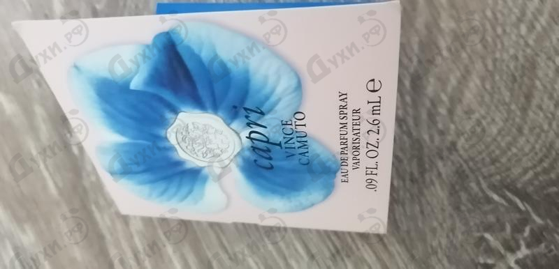 Парфюмерия Capri от Vince Camuto Отзыв Vince Camuto Capri