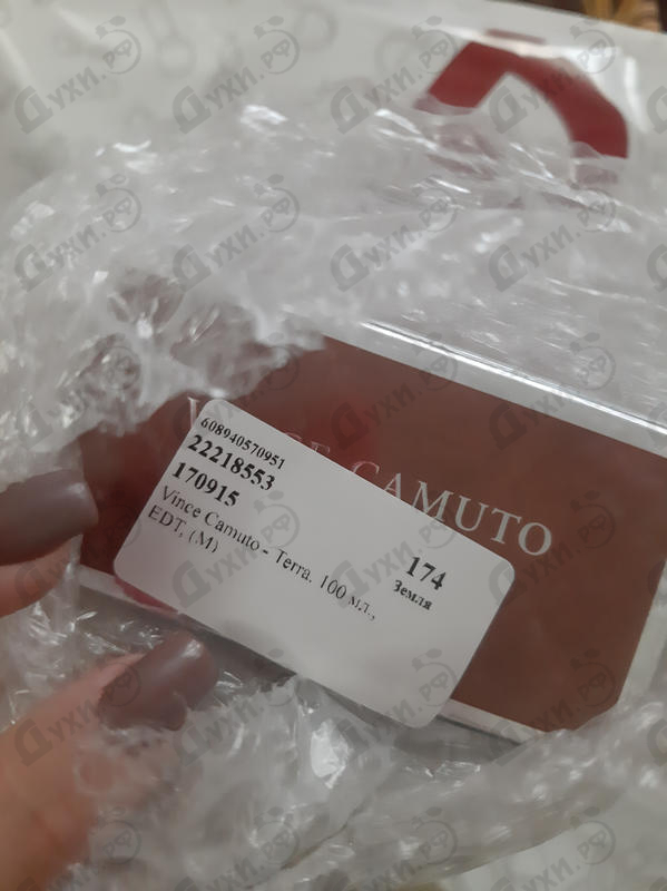 Парфюмерия Terra от Vince Camuto
