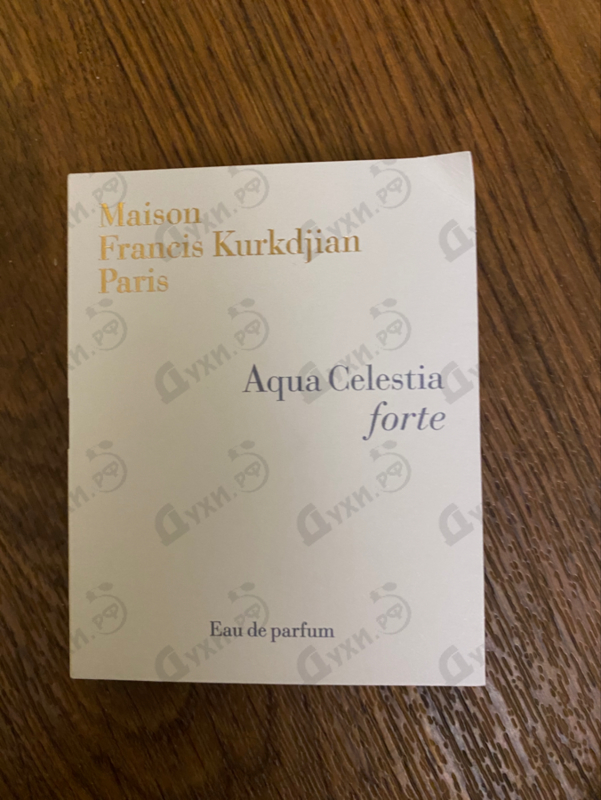 Отзывы Maison Francis Kurkdjian Aqua Celestia Forte Купить Aqua Celestia Forte от Maison Francis Kurkdjian