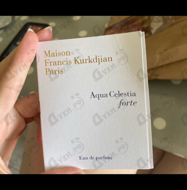 Парфюмерия Aqua Celestia Forte от Maison Francis Kurkdjian