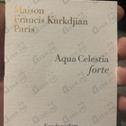 Парфюм Maison Francis Kurkdjian Aqua Celestia Forte
