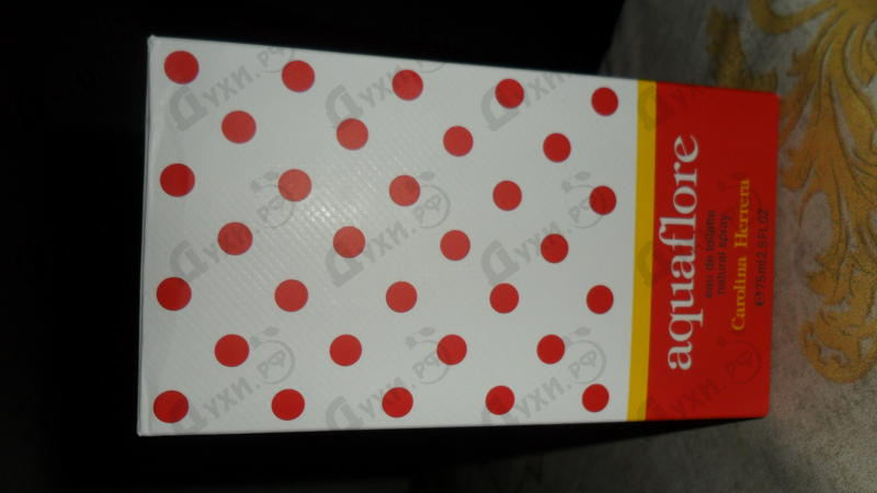 Парфюмерия Aquaflore от Carolina Herrera Отзыв Carolina Herrera Aquaflore