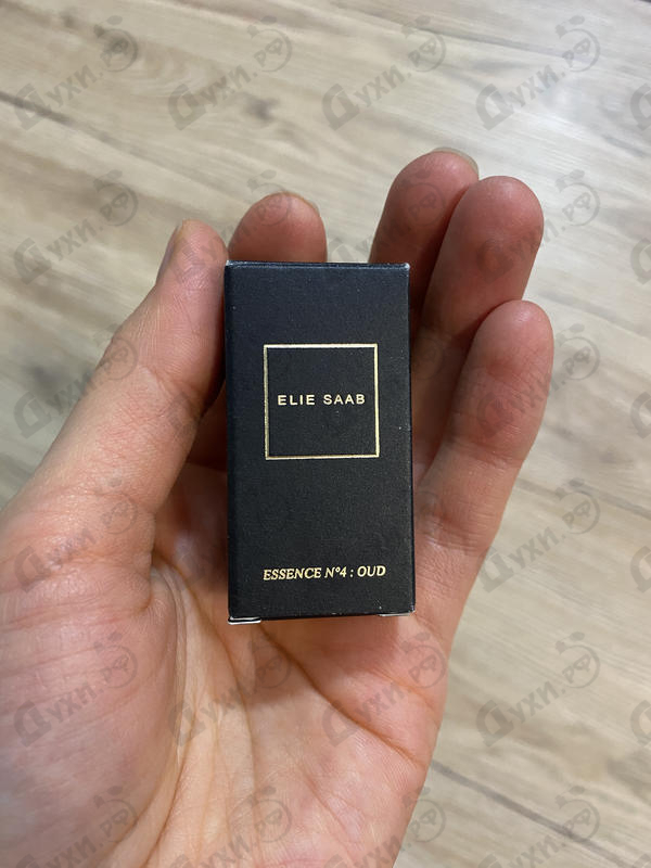 Парфюмерия Essence No. 4 Oud от Elie Saab Отзыв Elie Saab Essence No. 4 Oud