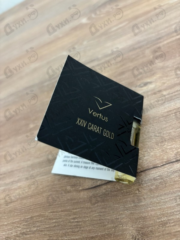 Парфюмерия Xxiv Carat Gold от Vertus