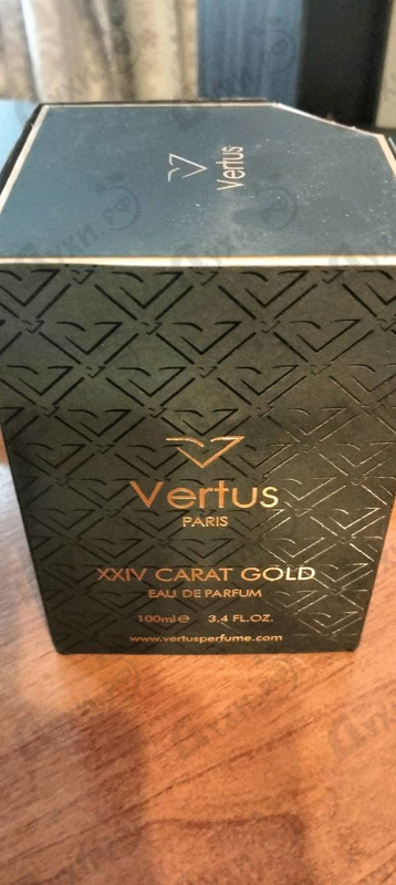 Парфюмерия Xxiv Carat Gold от Vertus