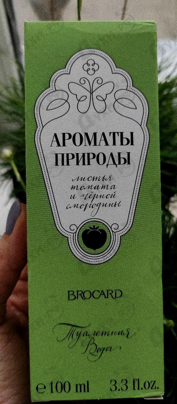 Отзыв Brocard Ароматы природы Листья томата и черной смородины