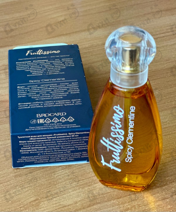 Духи Фрутиссимо Пряный Клементин от Brocard