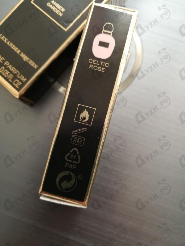 Духи Celtic Rose от Alexander Mcqueen
