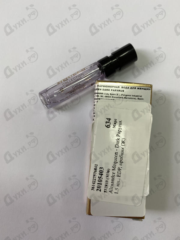 Духи Alexander Mcqueen Dark Papyrus Купить Dark Papyrus от Alexander Mcqueen