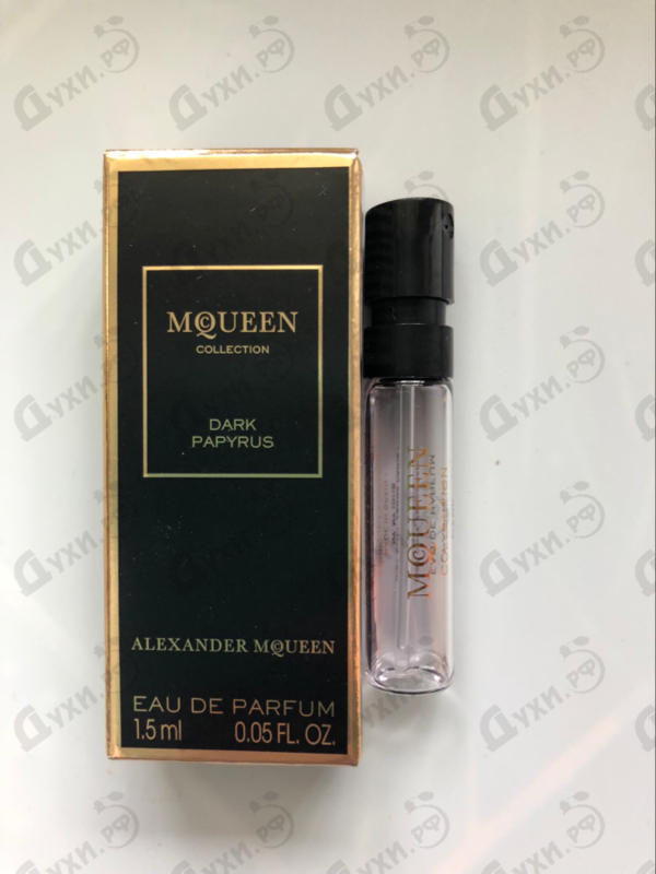 Парфюмерия Dark Papyrus от Alexander Mcqueen Отзывы Alexander Mcqueen Dark Papyrus