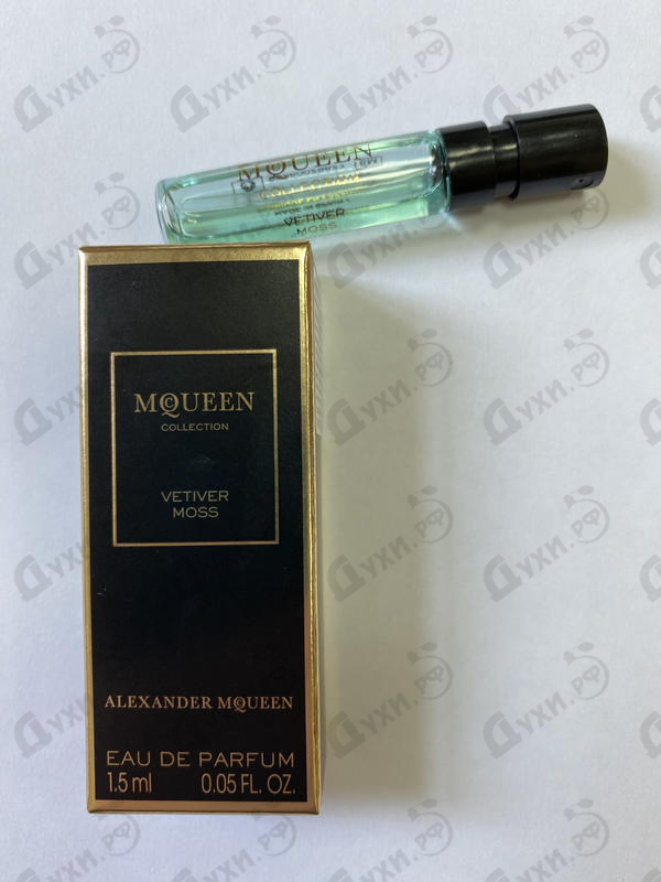 Парфюмерия Vetiver Moss от Alexander Mcqueen