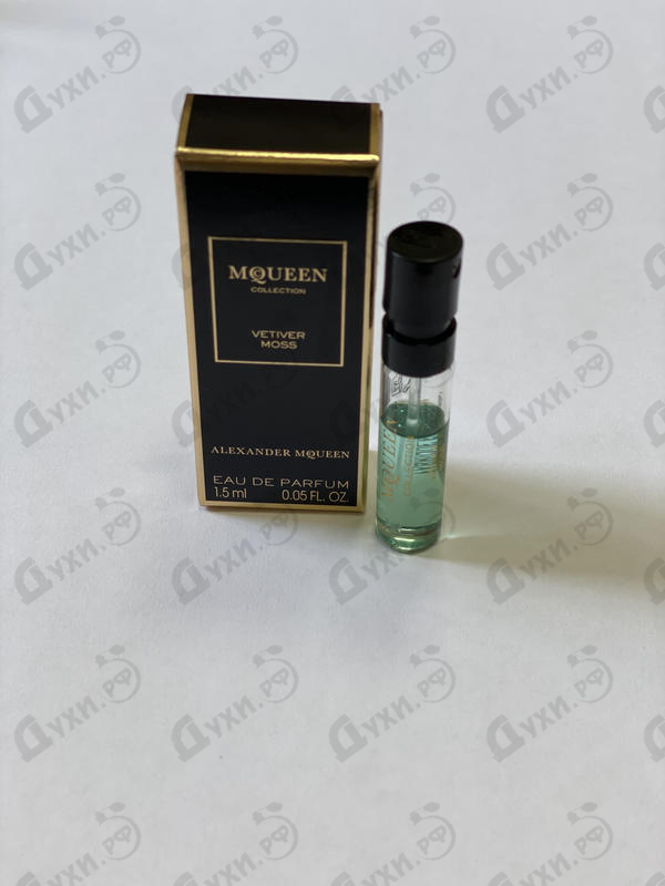 Духи Vetiver Moss от Alexander Mcqueen