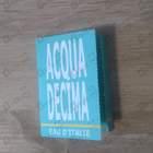 Отзывы Eau D`Italie Acqua Decima