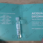 Отзыв Eau D`Italie Acqua Decima