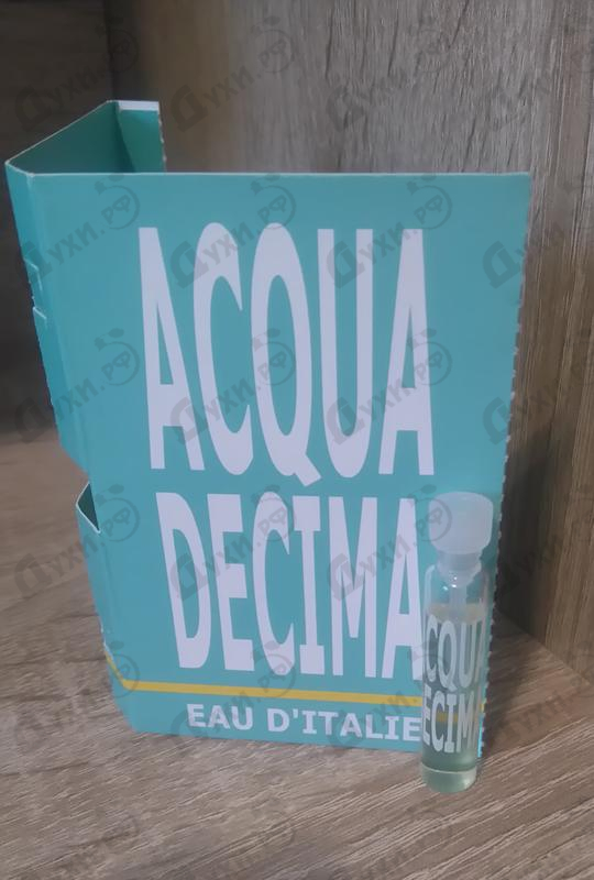 Парфюмерия Eau D`Italie Acqua Decima